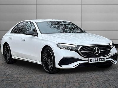 Used Mercedes E300 Urban 313 HP (230 kW) 2025 Opalite white bright Sedan
