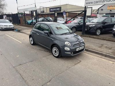 Grey Used 2016 Fiat 500 Lounge Hatchback | £5,995 (A bit pricey)