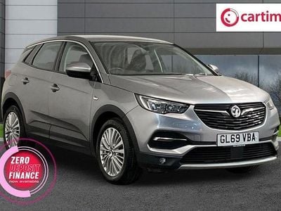 Used Vauxhall Grandland X Business Edition 130 HP (95 kW) 2019 Grey SUV