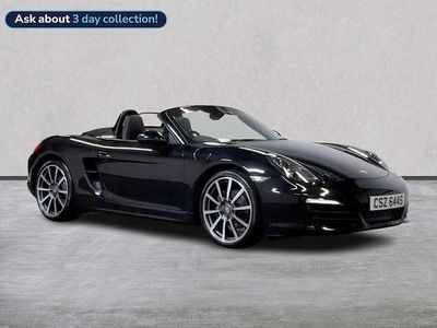 Black Used 2016 Porsche Boxster Black Edition Cabriolet | £29,820