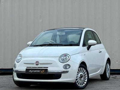 Used Fiat 500 Lounge 69 HP (50 kW) 2014 White Hatchback
