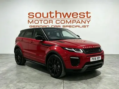 Used Land Rover Range Rover evoque HSE Dynamic 2016 Red Estate