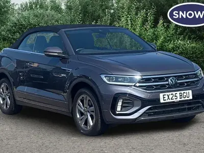 Used VW T-Roc Cabriolet R-line 150 HP (110 kW) 2025 Grey Cabriolet