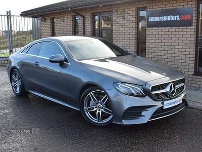 Grey Used 2019 Mercedes E220 AMG line Coupe | £18,950 (Fair price)