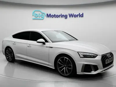 Usado Audi A5 Sportback S-Line 163 CV (119 kW) 2020 Blanco Utilitario