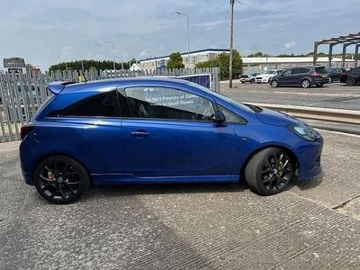 Used Vauxhall Corsa 205 HP (150 kW) 2015 Blue Hatchback