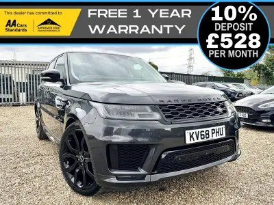 Używany Land Rover Range Rover Sport Autobiography Dynamic 2018 Szary SUV