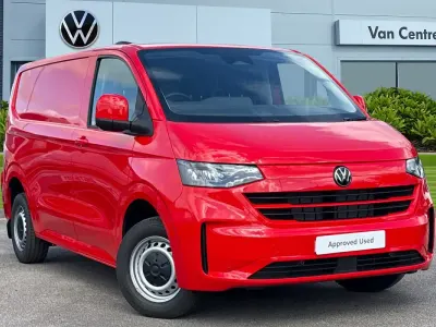 Ny VW Transporter 110 HK (80 kW) 2026 Röd Van
