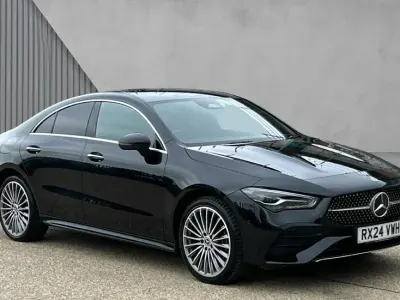 Used Mercedes E250 AMG Line Premium 218 HP (160 kW) 2024 Cosmos black metallic