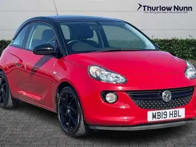 Used Vauxhall Adam 70 HP (51 kW) 2019 Red Hatchback