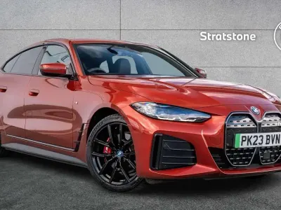Used BMW i4 M Sport 246 kW (335 HP) 2023 Orange Sedan