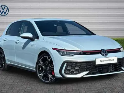 New VW Golf VIII GTI 265 HP (194 kW) 2026 Crystal ice blue Hatchback