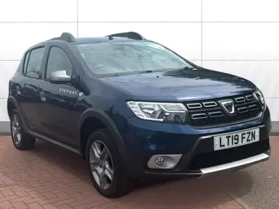 Used Dacia Sandero Comfort 90 HP (66 kW) 2019 Blue Hatchback