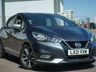 Used Nissan Micra Tekna 99 HP (72 kW) 2021 Grey Hatchback