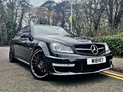 Used Mercedes C63 AMG AMG 2012 Black Sedan