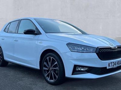 Used Skoda Fabia Monte Carlo 150 HP (110 kW) 2024 Moon white metallic Hatchback