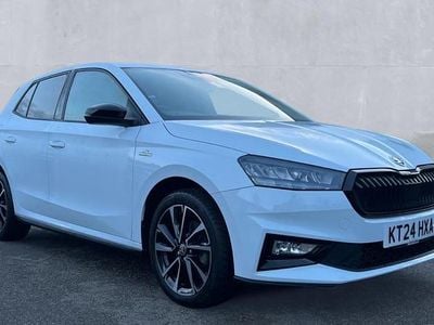 Moon white metallic Used 2024 Skoda Fabia Monte Carlo Hatchback | £18,825 (A bit pricey)