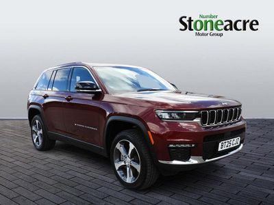 Red New 2025 Jeep Grand Cherokee Limited SUV | £49,900