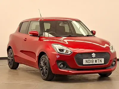Używany Suzuki Swift SZ5 111 KM (81 kW) 2018 Czerwony Hatchback