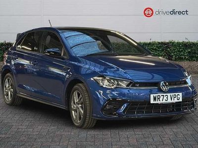 Used VW Polo R-line 2023 Blue Hatchback