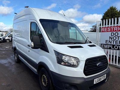 Used Ford Transit 130 HP (95 kW) 2018 White Van