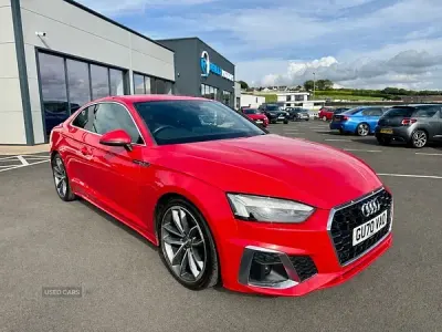 Used Audi A5 S-Line 2020 Red Coupe