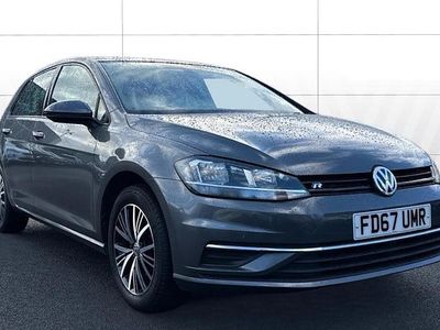 Grey Used 2017 VW Golf VII SE Hatchback | £15,041 (Fair price)