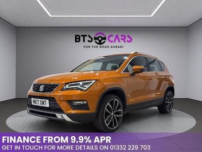 Used Seat Ateca XCELLENCE 150 HP (110 kW) 2017 Orange SUV