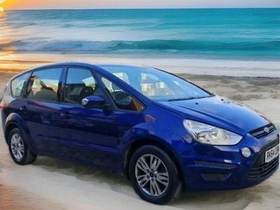 Used Ford S-MAX Titanium 140 HP (102 kW) 2014 Blue MPV