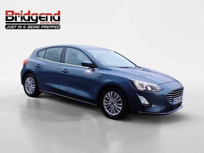 Blue Used 2020 Ford Focus Titanium Hatchback | £12,299 (Fair price)
