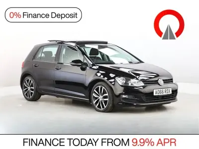 Used VW Golf VII Edition 125 HP (91 kW) 2016 Black Hatchback