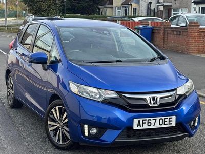 Blue Used 2017 Honda Jazz EX Hatchback | £10,400 (Fair price)