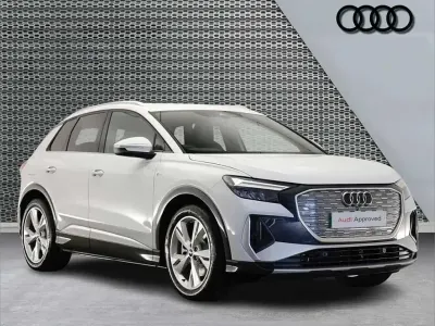 New Audi Q4 e-tron S-Line 206 kW (281 HP) 2026 White SUV