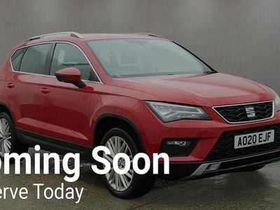 Used Seat Ateca XCELLENCE 116 HP (85 kW) 2020 Red SUV