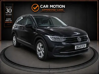 Used VW Tiguan Life 147 HP (108 kW) 2021 Black SUV