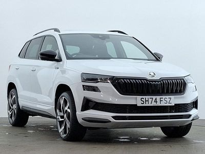 Used Skoda Karoq SportLine 150 HP (110 kW) 2024 White SUV