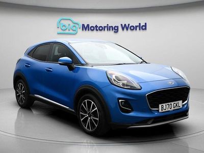 Used Ford Puma Titanium 2020 Blue SUV