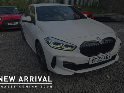 Used BMW 118 M Sport 134 HP (98 kW) 2023 White Hatchback