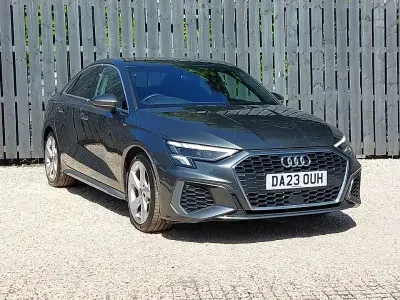 Used Audi A3 S-Line 150 HP (110 kW) 2023 Grey Sedan