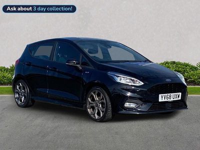 Used Ford Fiesta ST-Line 140 HP (102 kW) 2019 Black Hatchback