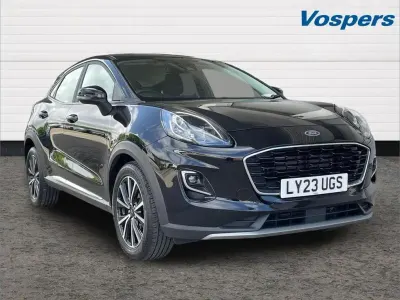 Używany Ford Puma Titanium 123 KM (90 kW) 2023 Czarny SUV