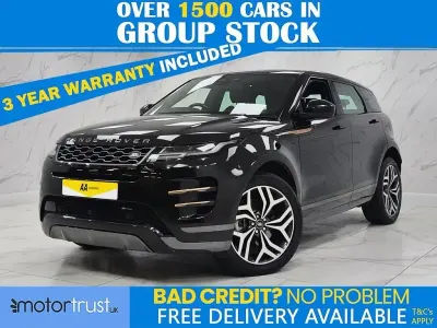 Begagnad Land Rover Range Rover evoque HSE Dynamic 309 HK (227 kW) 2022 Svart SUV