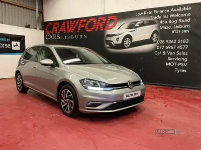 Used VW Golf VII Match 115 HP (84 kW) 2019 Silver Hatchback