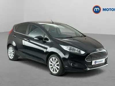 Used Ford Fiesta Titanium 105 HP (77 kW) 2017 Black Hatchback