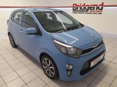 Used Kia Picanto 84 HP (61 kW) 2019 Blue Hatchback