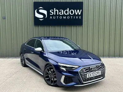 Used Audi S3 Advanced 310 HP (228 kW) 2022 Blue Sedan