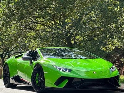 Green Used 2018 Lamborghini Huracán Cabriolet | £229,995