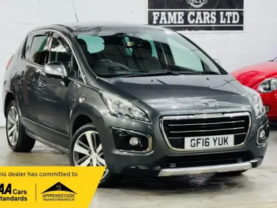 Begagnad Peugeot 3008 Allure 2016 Grå Halvkombi
