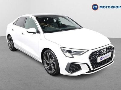 Used Audi A3 S-Line 2021 White Sedan