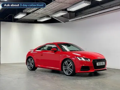 Used Audi TT S-Line 230 HP (169 kW) 2015 Red Coupe